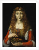 Girl with Cherries, c.1491-95 by Giovanni Ambrogio de Predis