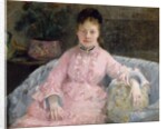 The Pink Dress, c.1870 by Berthe Morisot