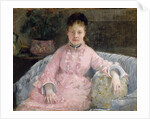 The Pink Dress, c.1870 by Berthe Morisot
