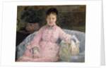 The Pink Dress, c.1870 by Berthe Morisot