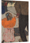 Child wearing a red scarf, c.1891 by Edouard Vuillard