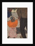 Child wearing a red scarf, c.1891 by Edouard Vuillard