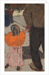 Child wearing a red scarf, c.1891 by Edouard Vuillard