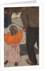 Child wearing a red scarf, c.1891 by Edouard Vuillard