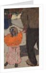 Child wearing a red scarf, c.1891 by Edouard Vuillard