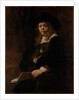 Portrait of Gerard de Lairesse, 1665-67 by Rembrandt Harmensz. van Rijn