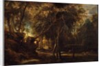 A Forest at Dawn with a Deer Hunt, c.1635 by Peter Paul Rubens