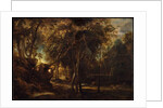 A Forest at Dawn with a Deer Hunt, c.1635 by Peter Paul Rubens