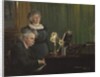 Edvard Grieg and Nina Grieg, 1898 by Peder Severin Kroyer