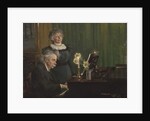 Edvard Grieg and Nina Grieg, 1898 by Peder Severin Kroyer