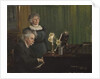 Edvard Grieg and Nina Grieg, 1898 by Peder Severin Kroyer