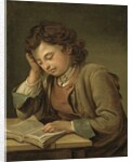 A Boy Reading, 1758 by Per Krafft