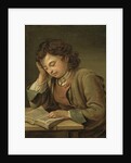 A Boy Reading, 1758 by Per Krafft
