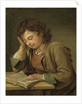 A Boy Reading, 1758 by Per Krafft