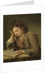 A Boy Reading, 1758 by Per Krafft