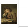 A Boy Reading, 1758 by Per Krafft