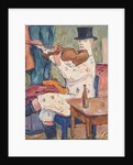 A Clown Playing the Violin, 1915 by Gosta von Hennigs