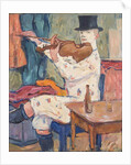 A Clown Playing the Violin, 1915 by Gosta von Hennigs