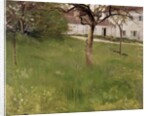 A Garden in Grez, 1884 by Georg Vilhelm Pauli