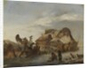 A Nobleman's Sleigh on the Ice, c.1646 by Philips Wouwermans or Wouwerman