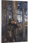 A Poacher, 1894 by Bruno Andreas Liljefors