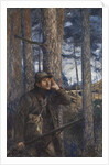 A Poacher, 1894 by Bruno Andreas Liljefors