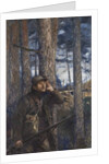 A Poacher, 1894 by Bruno Andreas Liljefors