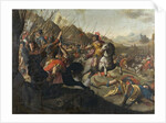 A Roman Battle, 1641 by Simon Peter Tilemann