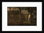After the Hunt by Govert Dircksz. Camphuysen
