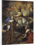 Allegory of Queen Hedvig Eleonora as Minerva, 1654 by Jurgen Ovens