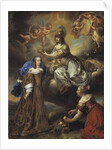 Allegory of Queen Hedvig Eleonora as Minerva, 1654 by Jurgen Ovens