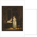 At the Embroidery-Frame by Pehr Hillestrom