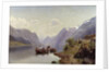 Bridal Escort on the Hardanger Fiord, 1865 by Johan Fredrik Eckersberg