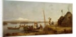 Bridal Homecoming at Lake Hornavan by Johan Fredrik Hockert