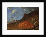 Basket of Wild Strawberries in a Landscape, c.1770 by Luis Menendez or Melendez