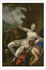 Diana with Nymphs, Dogs and Game by Johann or Hans von (follower of) Aachen