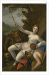 Diana with Nymphs, Dogs and Game by Johann or Hans von (follower of) Aachen