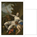 Diana with Nymphs, Dogs and Game by Johann or Hans von (follower of) Aachen