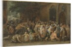 Distributing Alms, c.1610 by David Vinckeboons