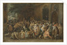 Distributing Alms, c.1610 by David Vinckeboons