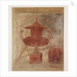 Wall painting fragment from the peristyle of a Villa at Boscoreale, c.50–40 B.C. by Roman Republican Period