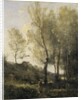 Landscape with Poplars by Jean Baptiste Camille Corot