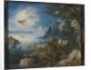 Landscape with the Fall of Icarus by Joos or Josse de The Younger Momper