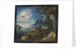 Landscape with the Fall of Icarus by Joos or Josse de The Younger Momper