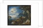 Landscape with the Fall of Icarus by Joos or Josse de The Younger Momper