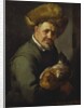 Old Man with a Hen, 1630 by Hendrick Bloemaert