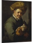 Old Man with a Hen, 1630 by Hendrick Bloemaert