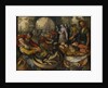 Fish Market with Ecce Homo, 1570 by Joachim Beuckelaer or Bueckelaer