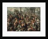 Market Scene: Ecce Homo, the Flagellation and the Carrying of the Cross, 1561 by Joachim Beuckelaer or Bueckelaer
