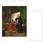 Pietro Aretino in the Studio of Tintoretto, 1822 by Pierre-Nolasque Bergeret